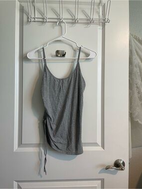 Lululemon Ruched Side Cami Tank Top | Gray